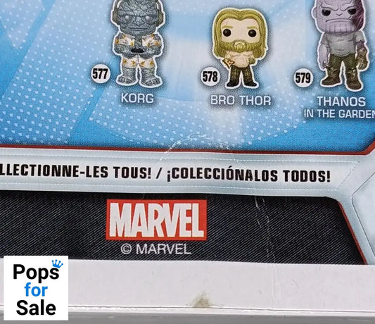 576 Captain Marvel (Short Hair) Marvel Avengers Endgame Funko POP - Box Damaged