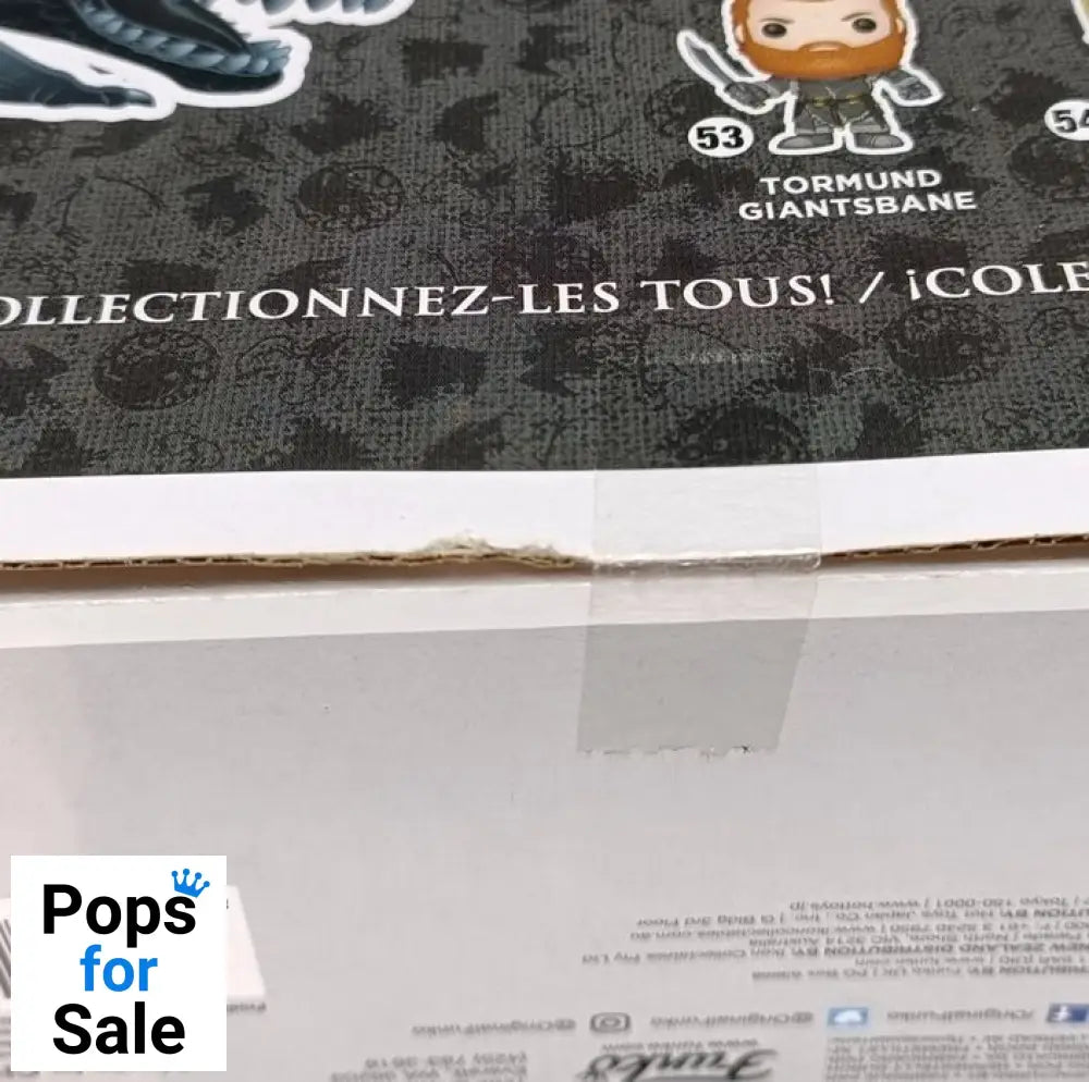 58 Night King & Icy Viserion Glow Game of Thrones Funko POP - Box Damaged