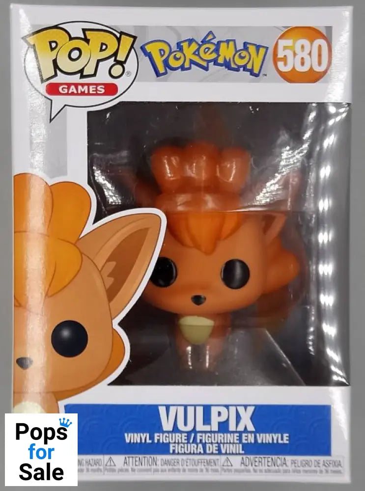 580 Vulpix - Pokemon Funko POP