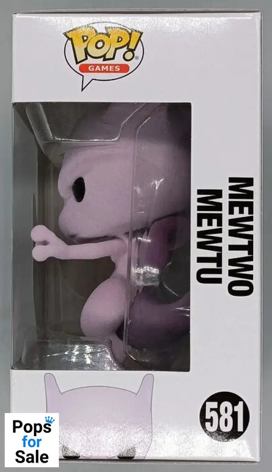 #581 Mewtwo Flocked - Pokemon Funko POP