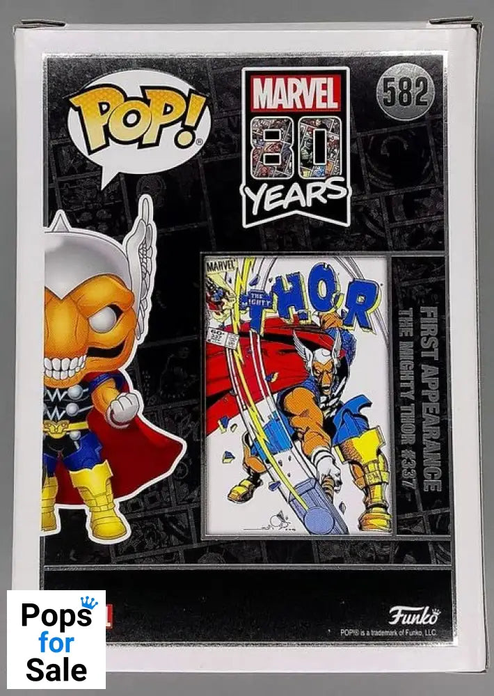 582 Beta Ray Bill - Marvel 80 Years - Funko POP - Box Damaged