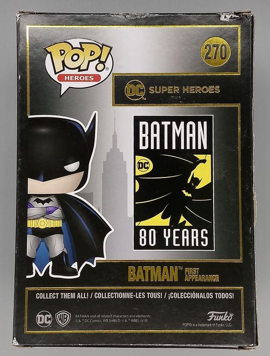#270 Batman (First Appearance) - DC - Box Damaged Funko POP