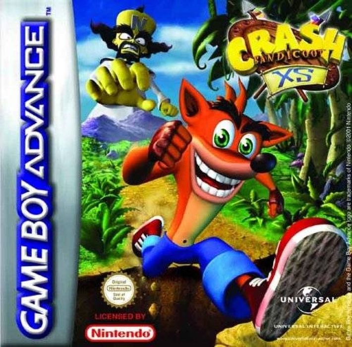 Crash Bandicoot XS USA Version For Nintendo GameBoy Advance (GBA)