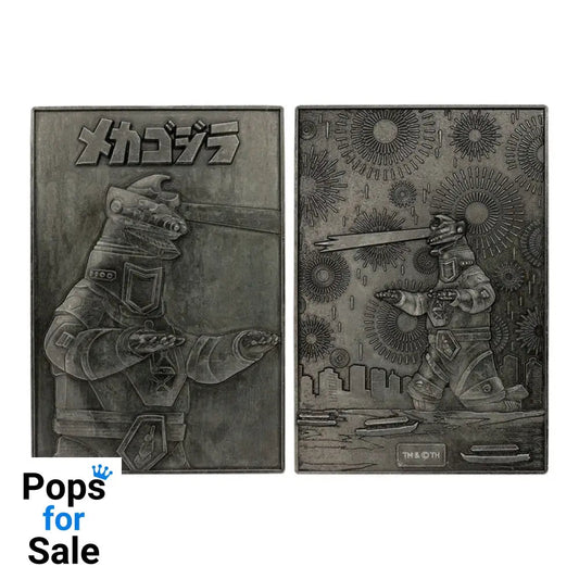 Godzilla 70th Anniversary Limited Edition Twin Ingot Set Medallion Set