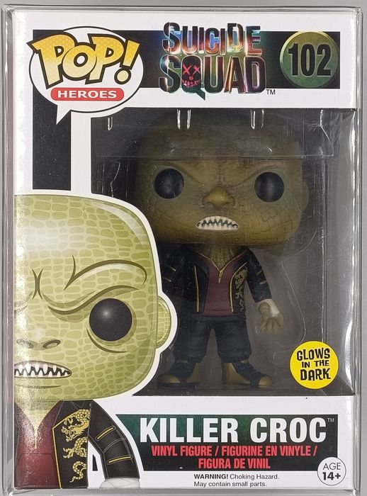 #102 Killer Croc - Glow - Suicide Squad Funko POP