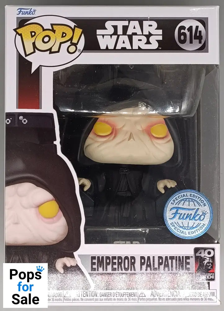 614 Emperor Palpatine (Spectating) Star Wars Funko POP