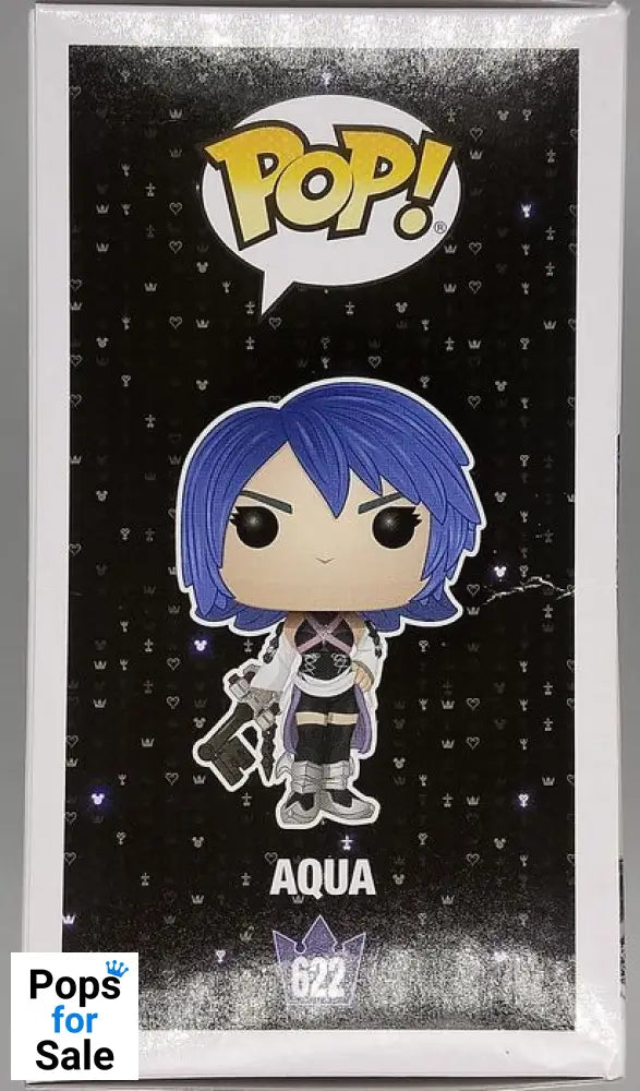 622 Aqua - Disney - Kingdom Hearts III - Box Damaged Funko POP