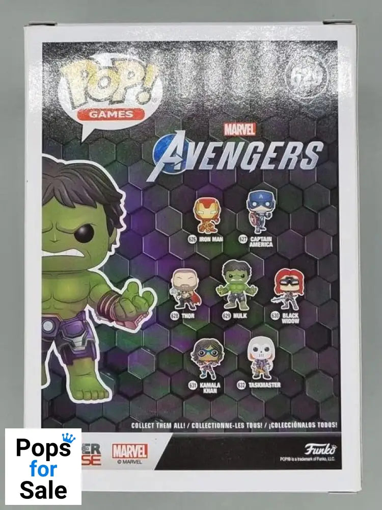 629 Hulk - Marvel Avengers Game - Funko POP - Box Damaged