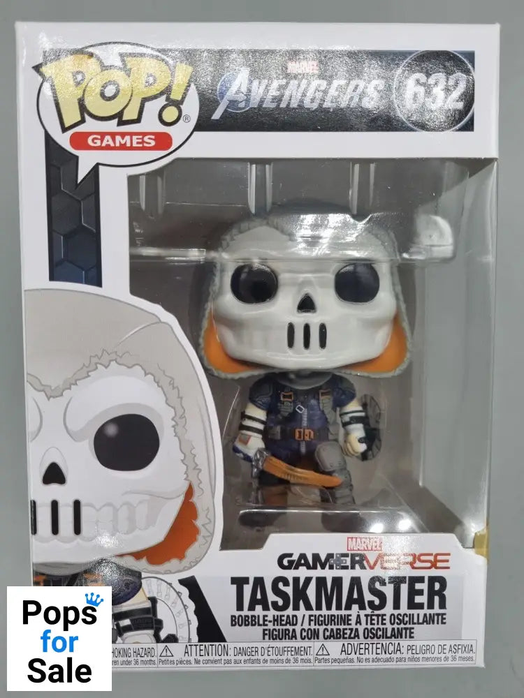 632 Taskmaster - Marvel Avengers Game - Funko POP - Box Damaged