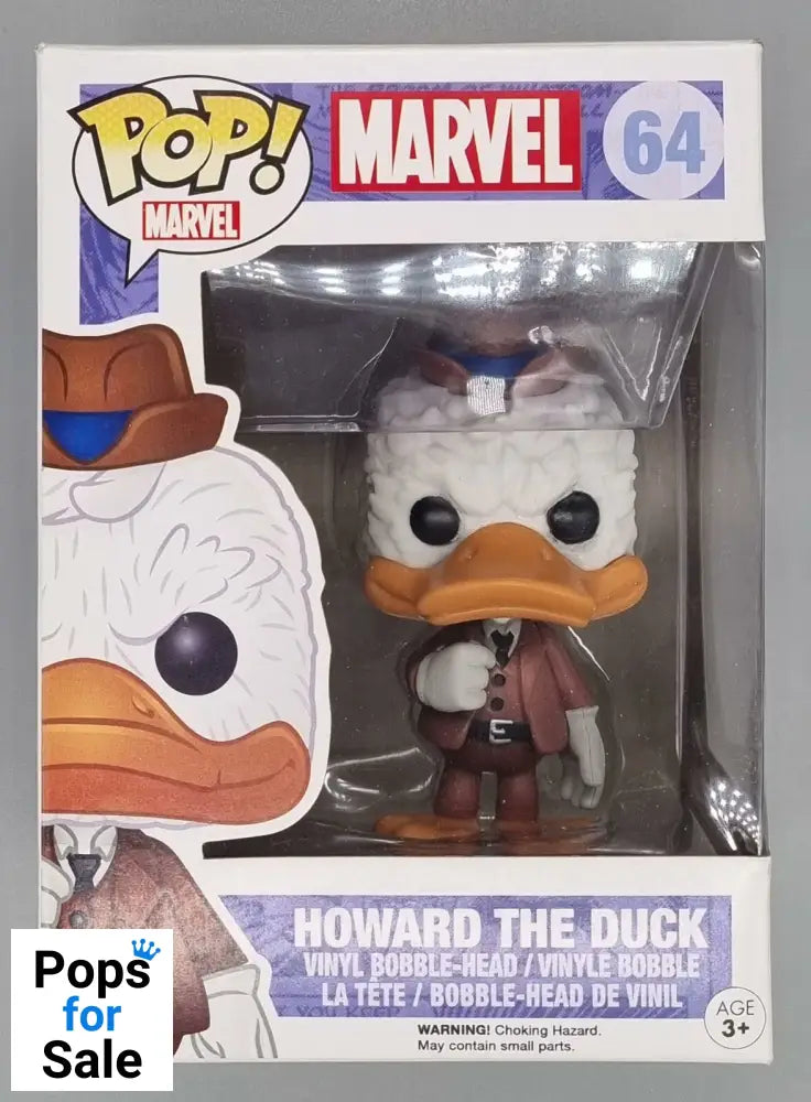 64 Howard the Duck - Marvel - Funko POP - Box Damaged