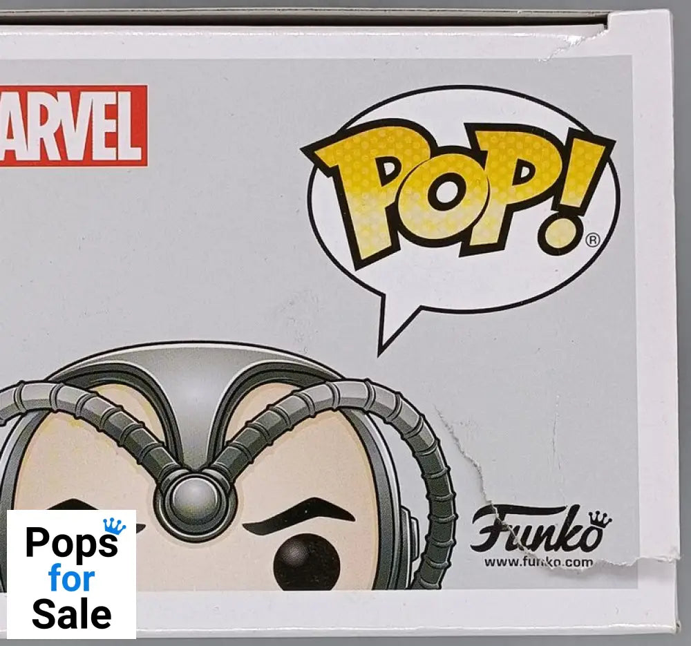 658 Professor X (w/ Cerebro) - Marvel X-Men - Funko POP - Box Damaged