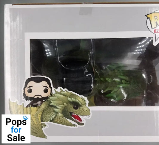 67 Jon Snow & Rhaegal - Rides - Game of Thrones Funko POP - Box Damaged