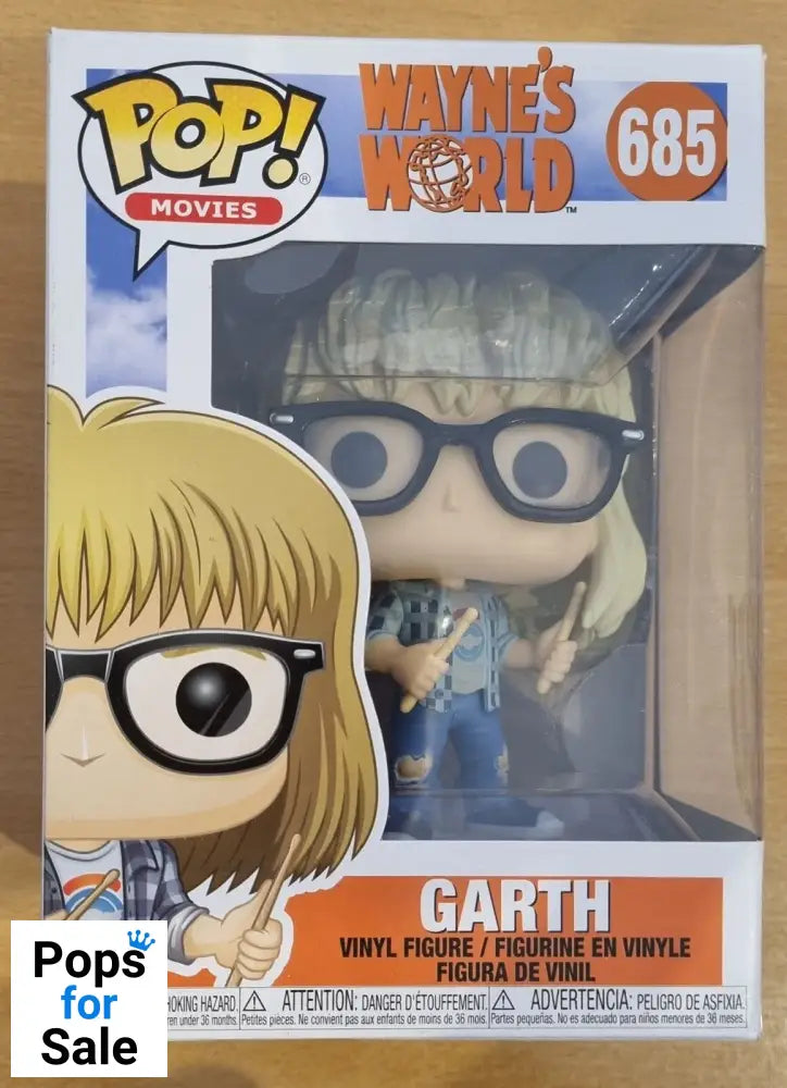 685 Garth - Wayne's World - Funko POP - Box Damaged