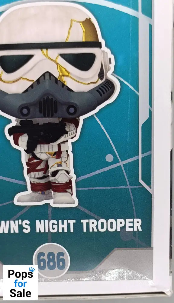 686 Thrawn's Night Trooper - Star Wars Ahsoka - Funko POP - Box Damaged