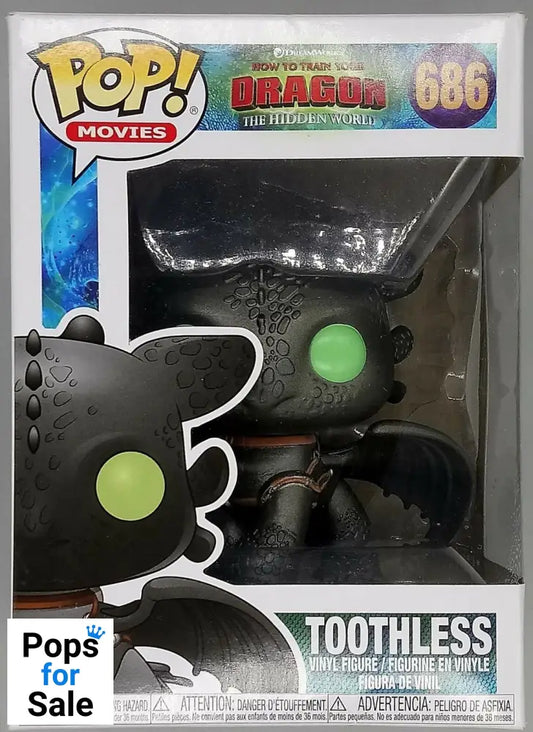 686 Toothless - How To Train Your Dragon 3 Funko POP