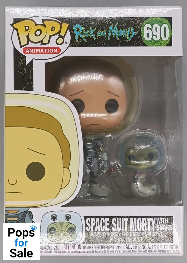 690 Space Suit Morty (with Snake) - Rick and Morty Funko POP