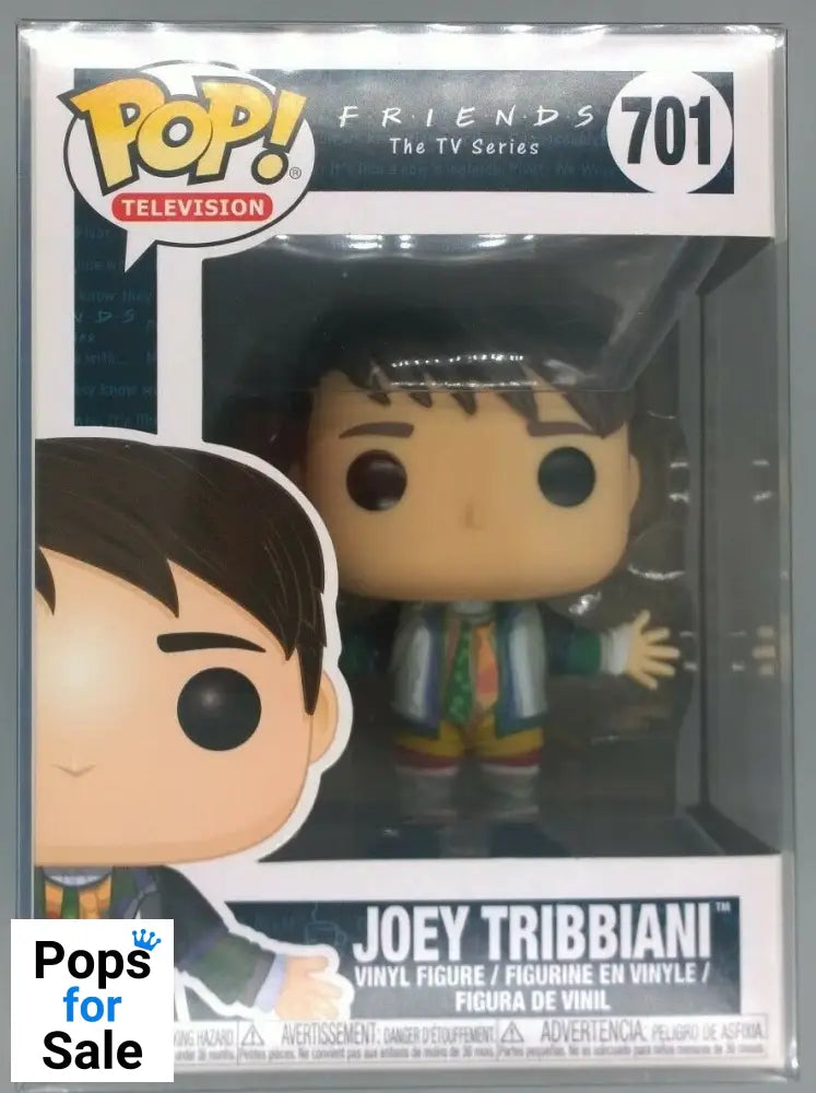 701 Joey Tribbiani (Chandler's Clothes) Friends Funko POP - Box Damaged