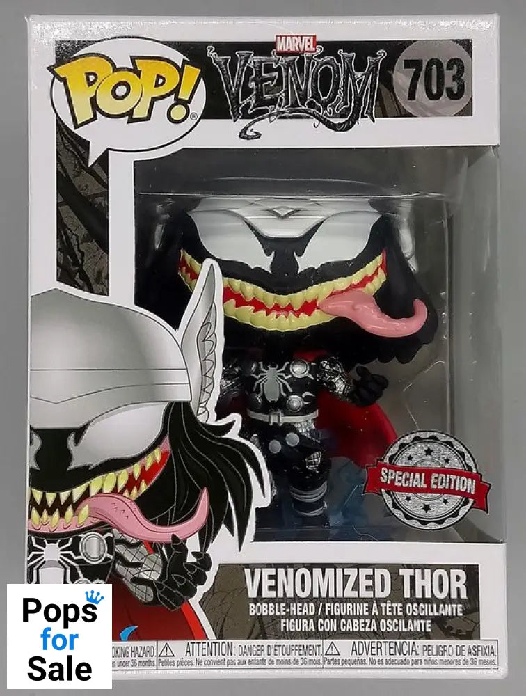 703 Venomized Thor - Marvel Venom Funko POP