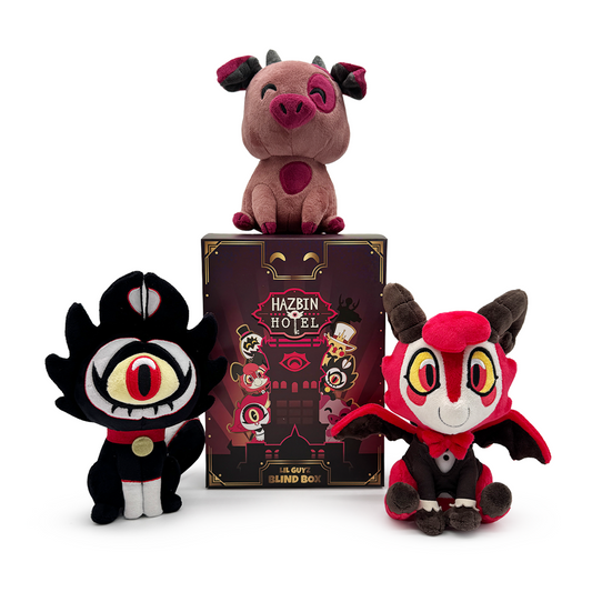 Youtooz - Hazbin Hotel: Lil Guyz - Blind Box (6 Inch Plush in Each Box) Plush Figure