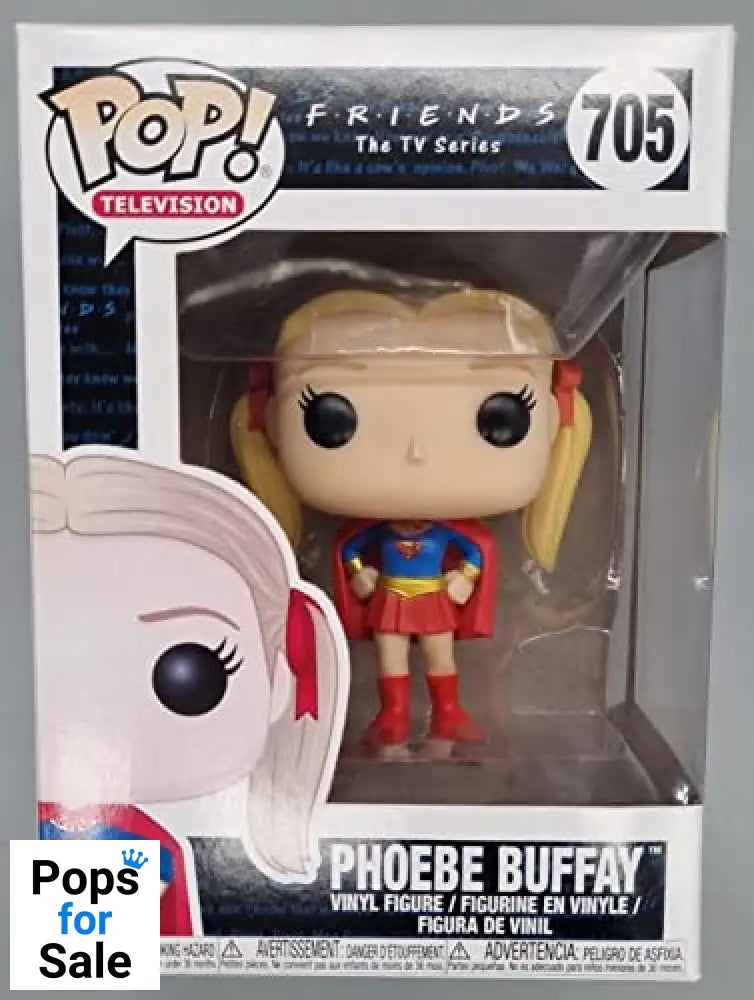 705 Phoebe Buffay (Supergirl) - Friends - Funko POP - Box Damaged