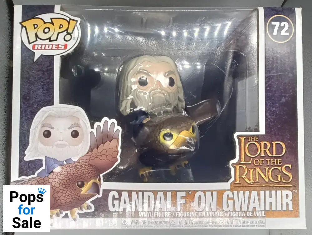 72 Gandalf on Gwaihir - Rides - The Lord of The Rings Funko POP