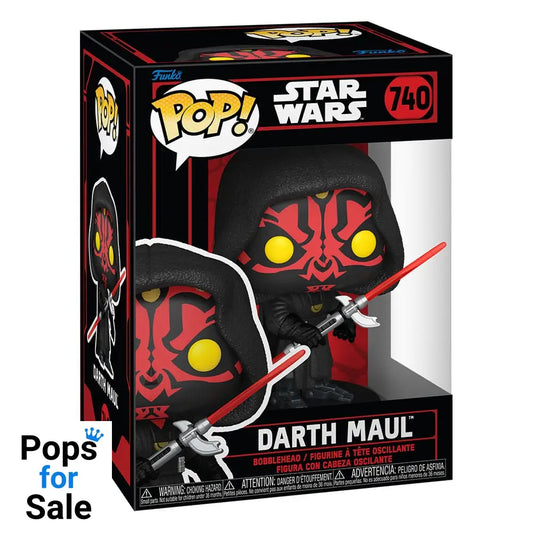 740 Darth Maul - Star Wars: Dark Side Funko POP - Brand New