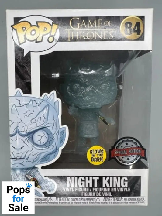 84 Night King (Crystal) - Glow - Game of Thrones Funko POP