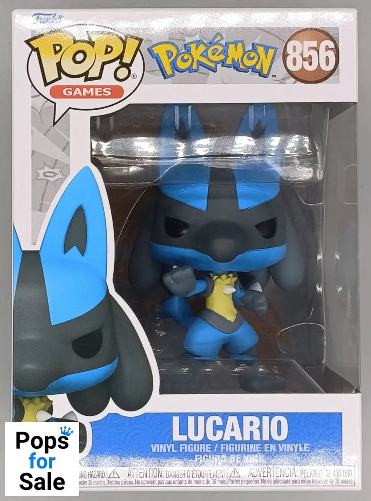 856 Lucario - Pokemon Funko POP