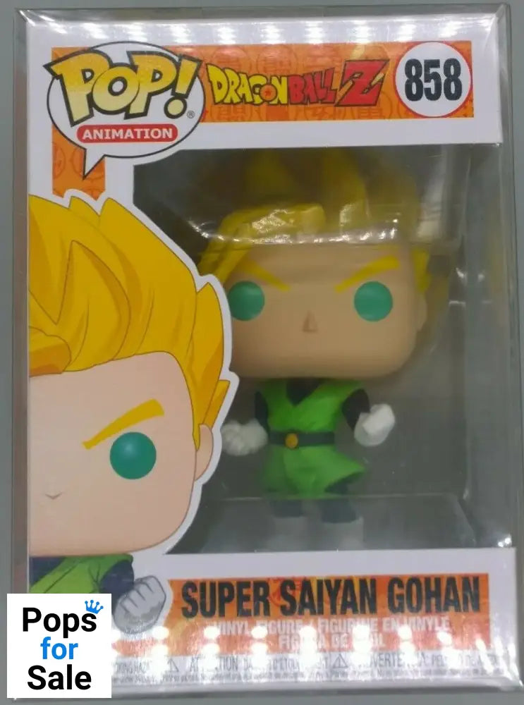 858 Super Saiyan Gohan (Teenage) - Dragon Ball Z Funko POP - Box Damaged