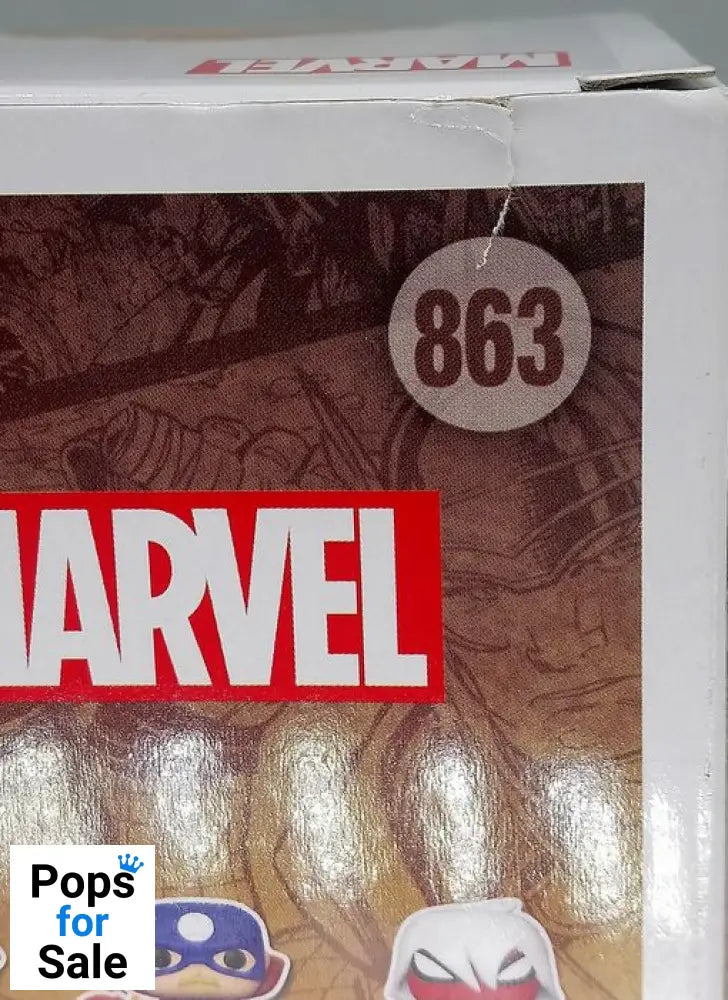 #863 Ghost Panther Glow - Marvel Infinity Warps - Box Damaged Funko POP