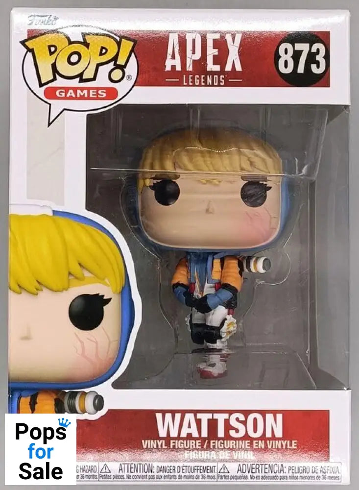873 Wattson - Apex Legends - Funko POP - Box Damaged