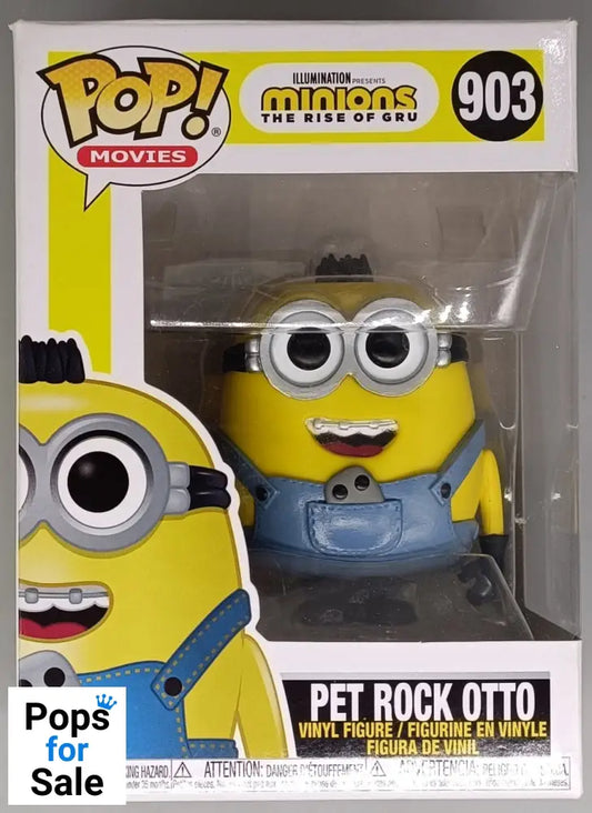 903 Pet Rock Otto - Minions - Funko POP - Box Damaged