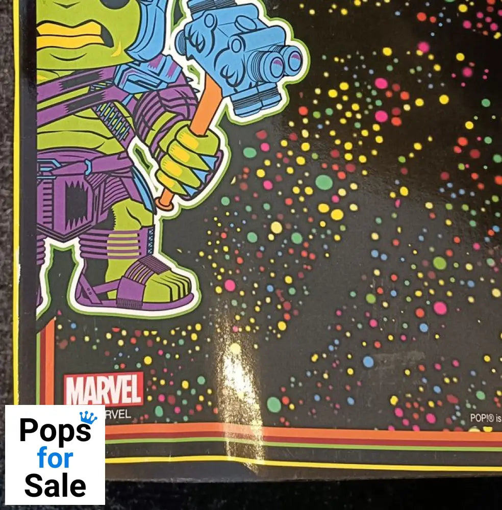 907 Hulk (Blacklight) - 10 Inch - Marvel Thor - Funko POP - Box Damaged