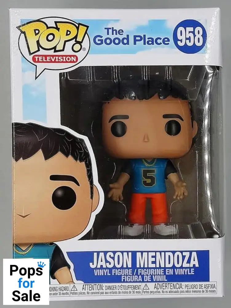958 Jason Mendoza - The Good Place - Funko POP - Box Damaged