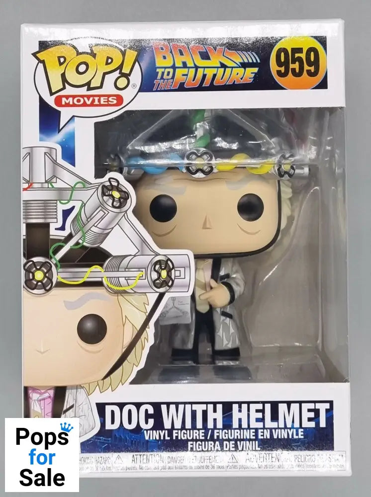 959 Doc (with Helmet) - Back to the Future Funko POP