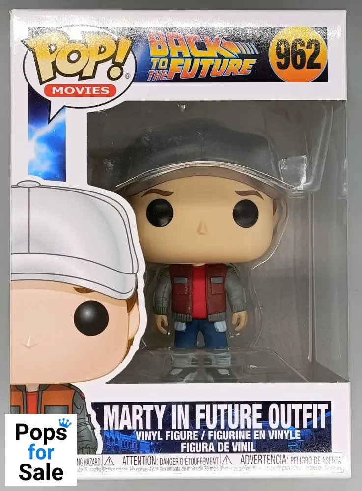 962 Marty (in Future Outfit) - Back to the Future Funko POP