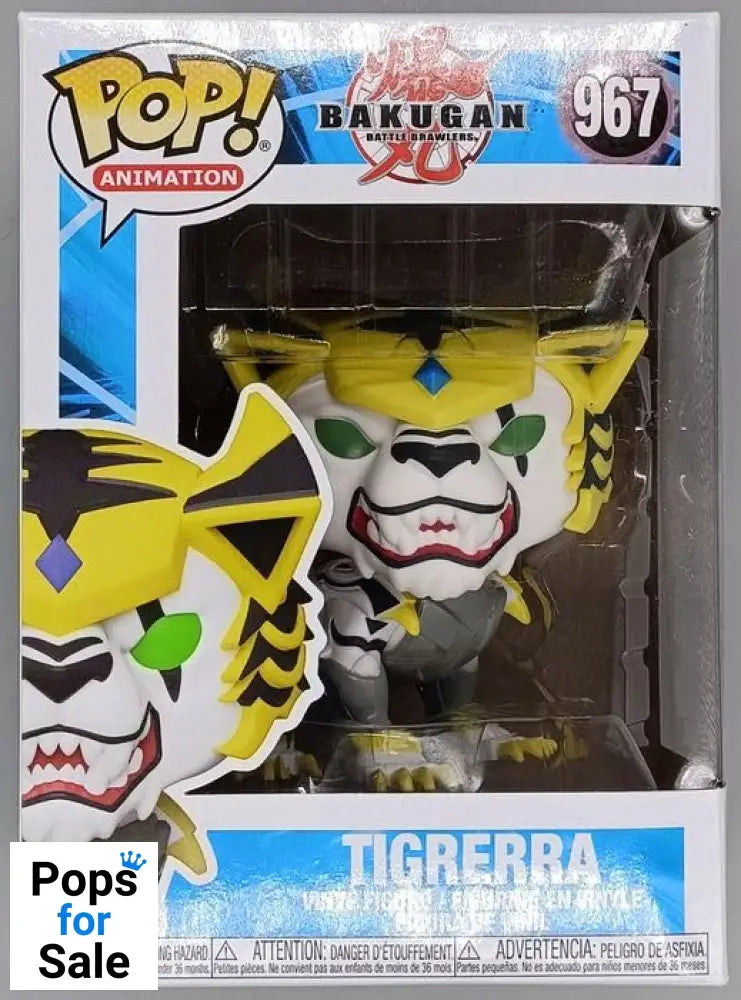 967 Tigrerra - Bakugan - Funko POP - Box Damaged