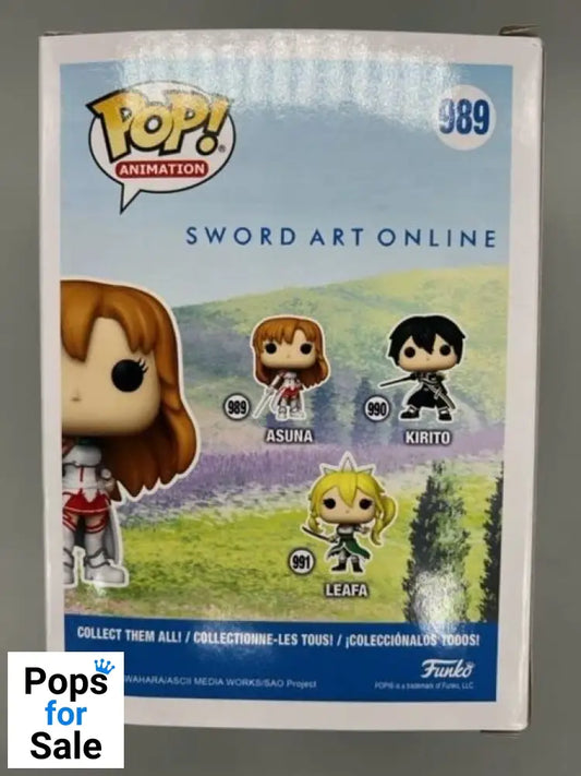 989 Asuna - Sword Art Online - Funko POP - Box Damaged