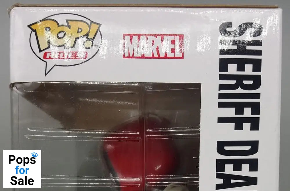 99 Sheriff Deadpool Riding Horsey - Marvel - Rides - Funko POP - Box Damaged