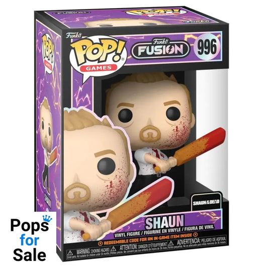 996 Shaun (Bat) - Shaun of the Dead - Funko Fusion New Funko POP