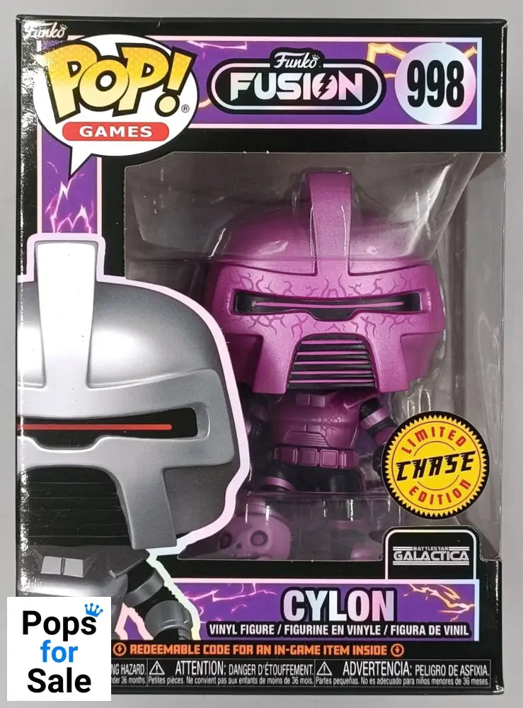 998 Cylon - Chase - Battlestar Galactica - Funko Fusion Funko POP - Brand New