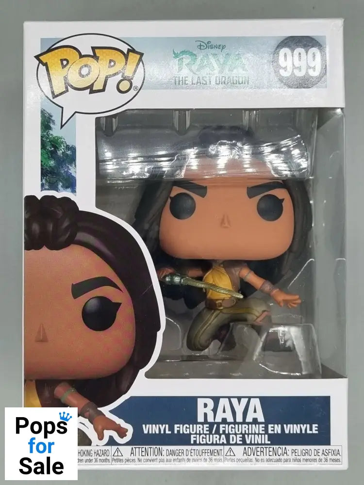 999 Raya (Warrior) Disney Raya and the Last Dragon Funko POP - Box Damaged