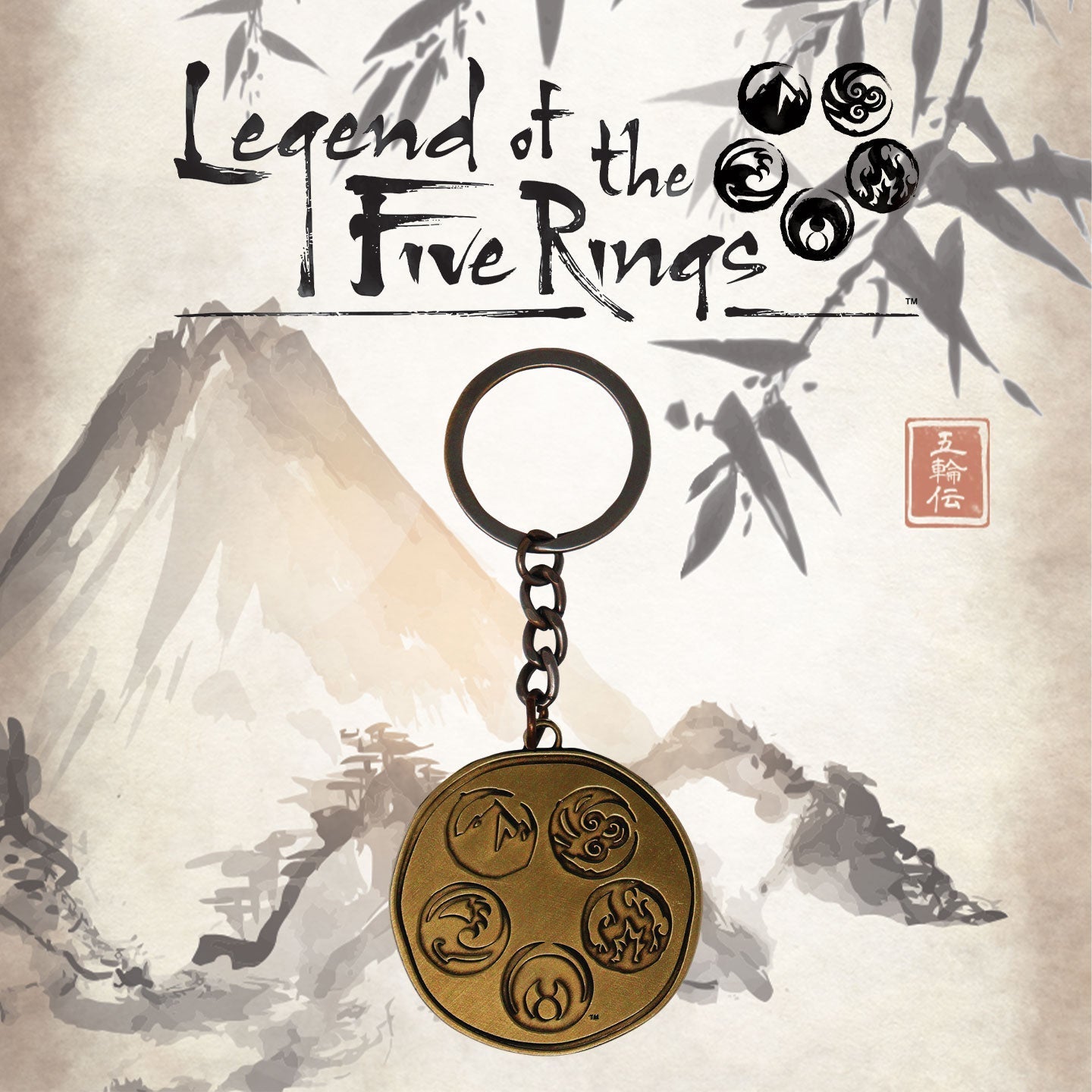 Legend of the Five Rings Limited Edition Key Ring Key Ring