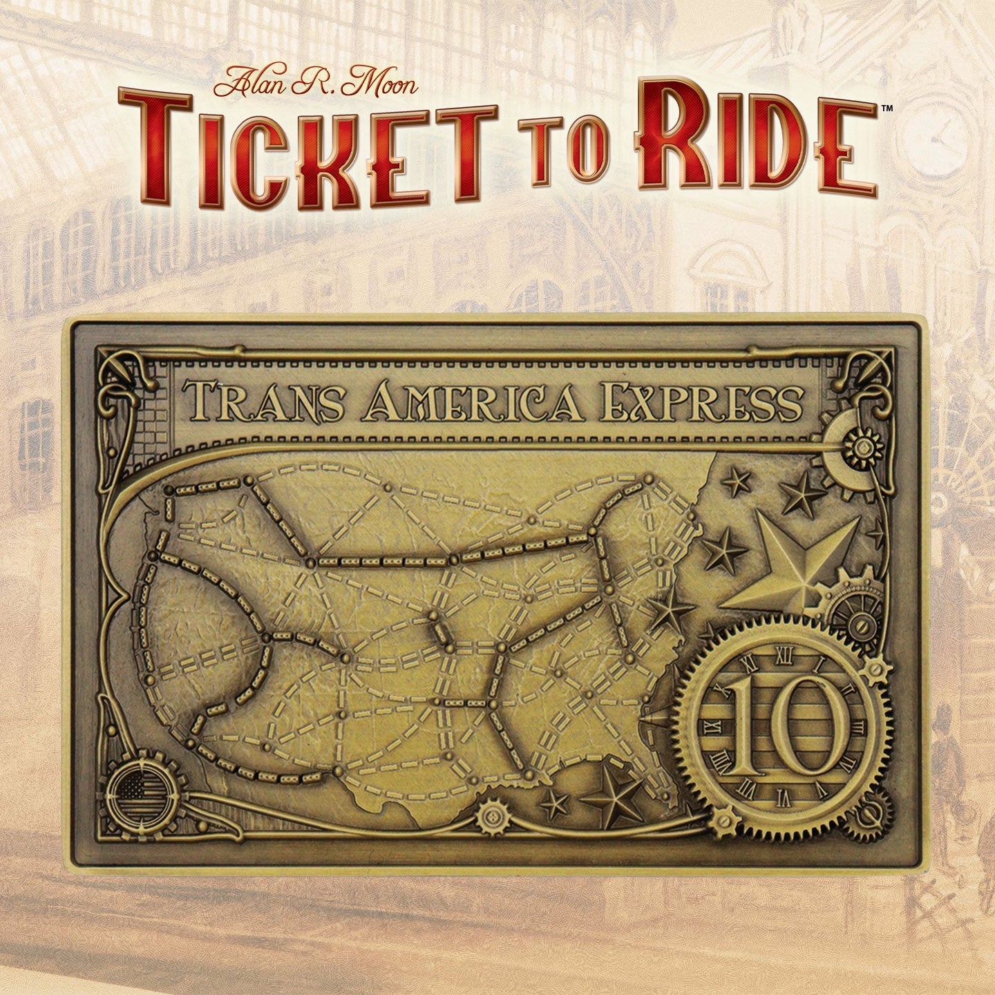 Ticket to Ride Trans America Express Ingot Ingot