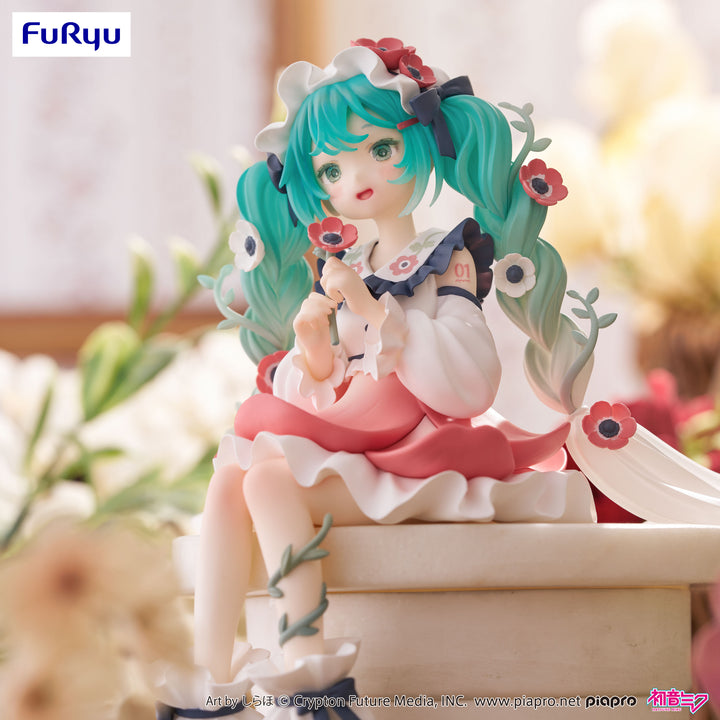 Noodle Stopper Figure - Hatsune Miku -Flower Fairy Anemone-