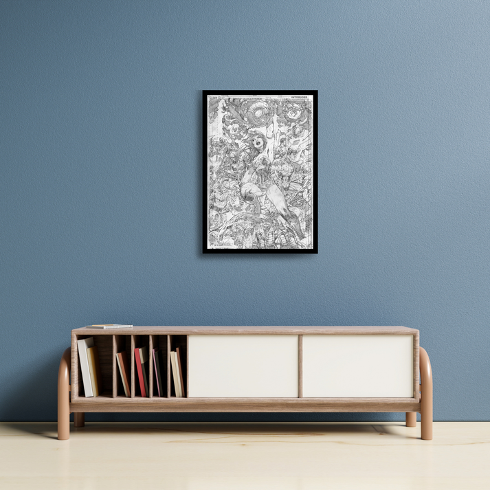 DC Comics Wonderwoman Limited Edition Art Print Wall Art