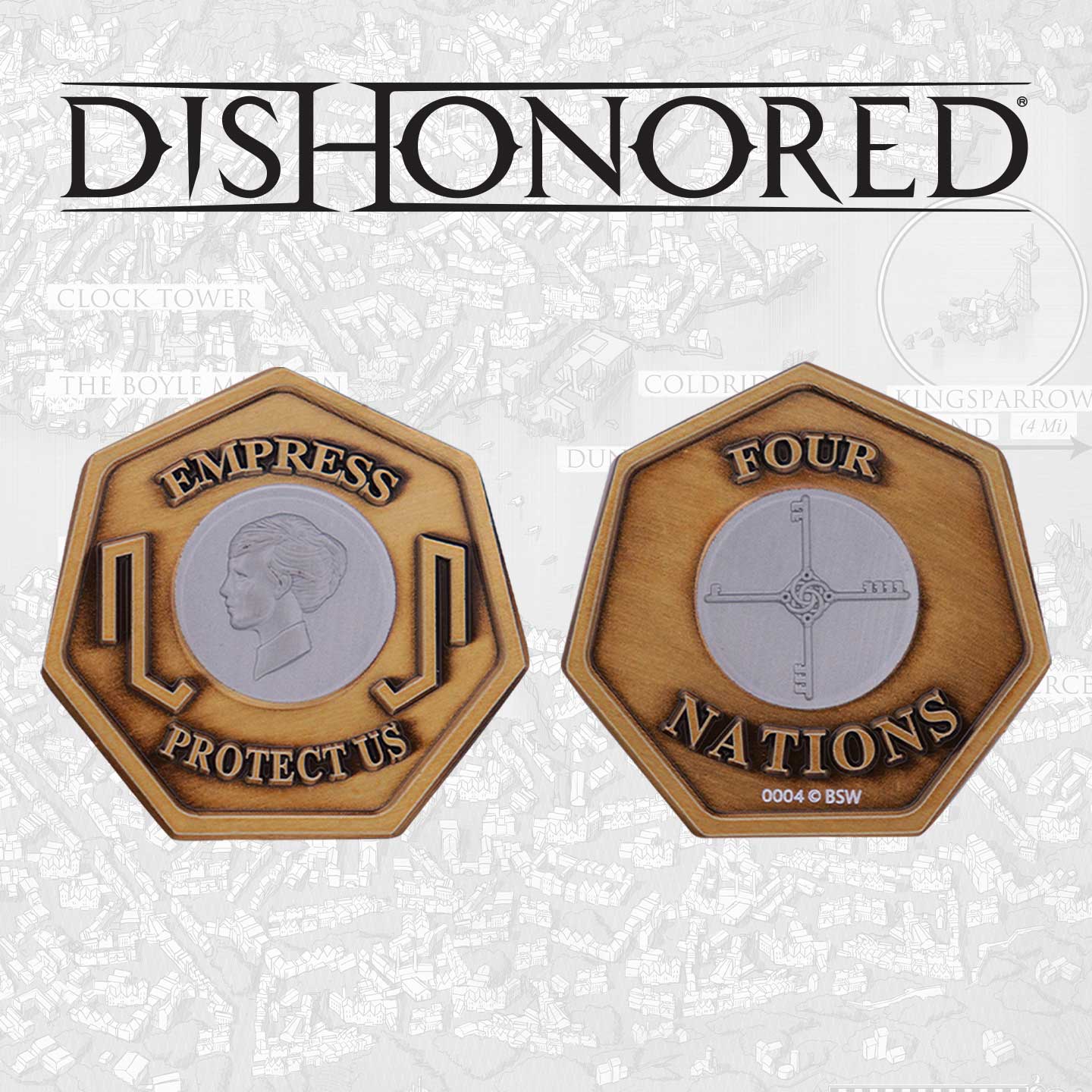 Dishonored Limited Edition Replica Empress Collectible Coin Coin
