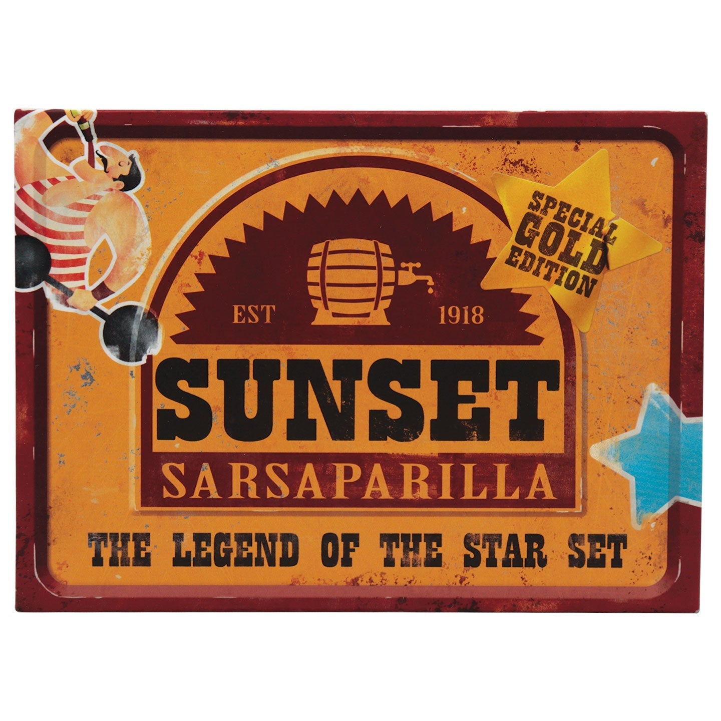 Fallout Sunset Sarsaparilla Legend of the Star Set Gold Coloured Edition
