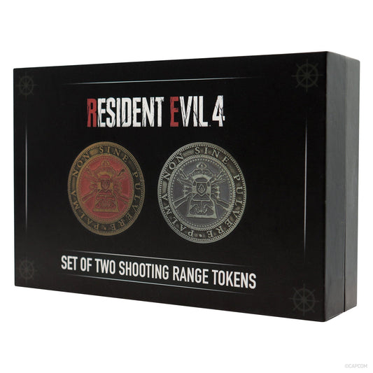 Resident Evil 4 Set of Two Tokens Coin
