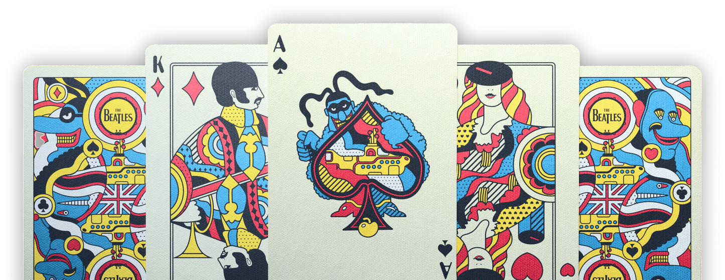 The Beatles Yellow Submarine Playing Cards - Theory11